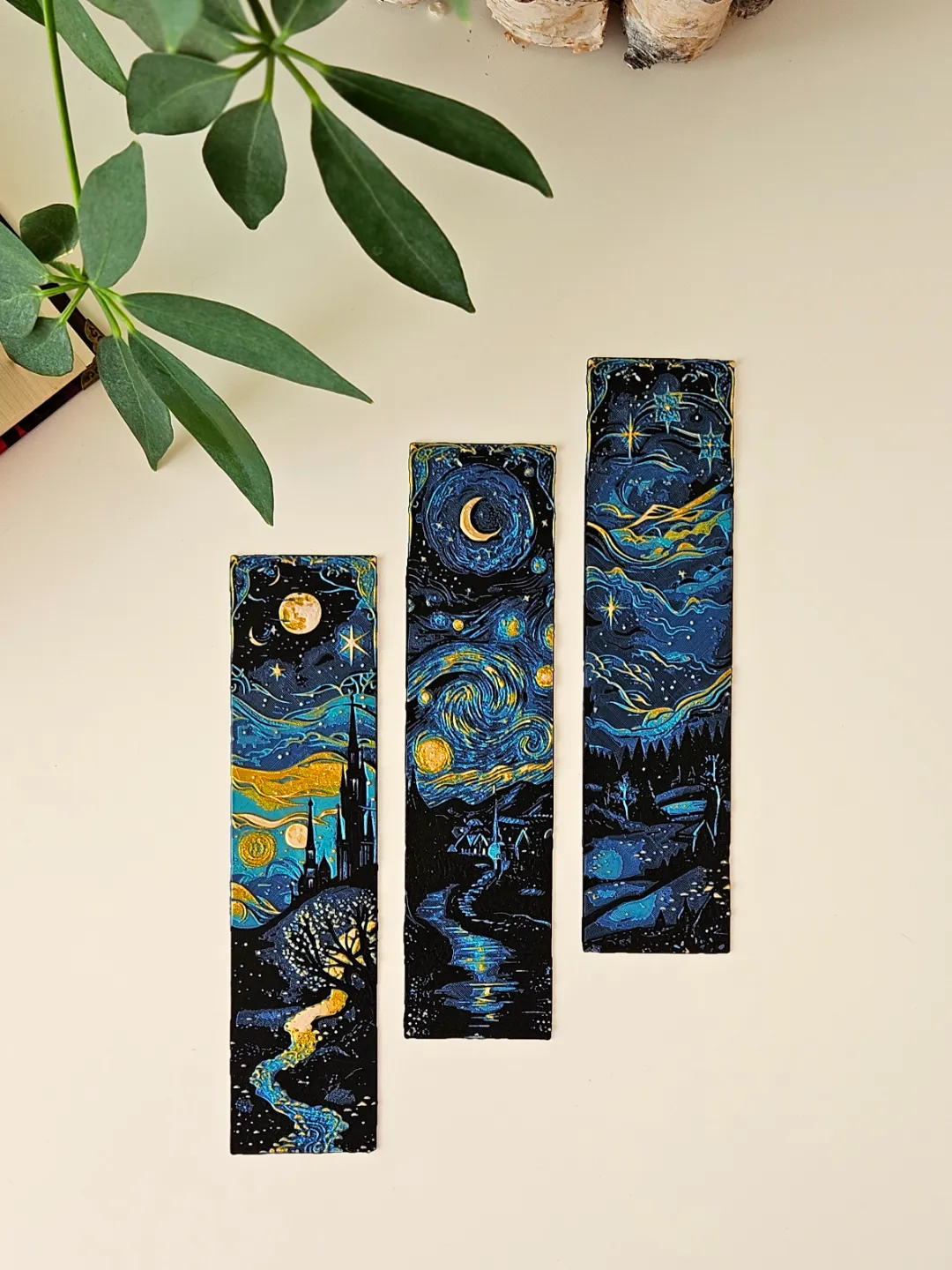 Starry Night Dreams Bookmarks (Set of 3) - product image